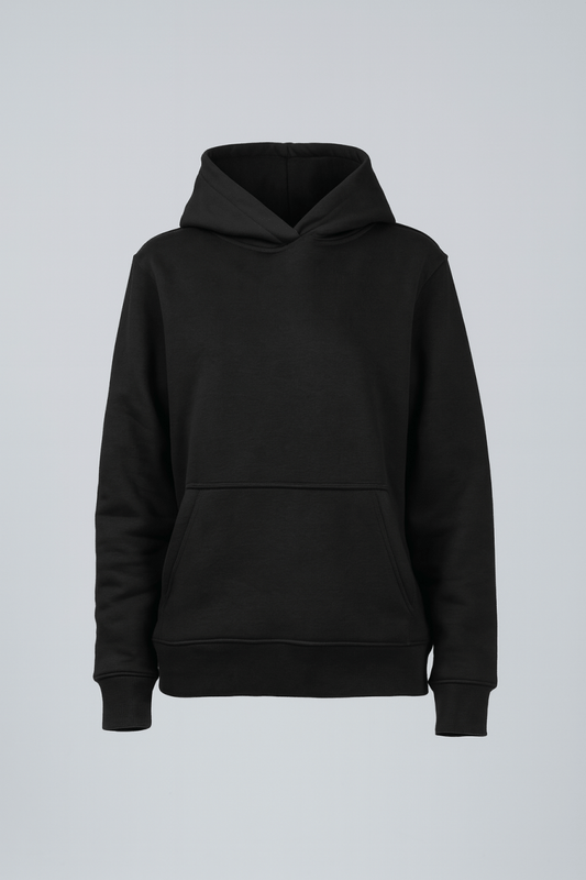 Black Hoodie - Hushy Wear