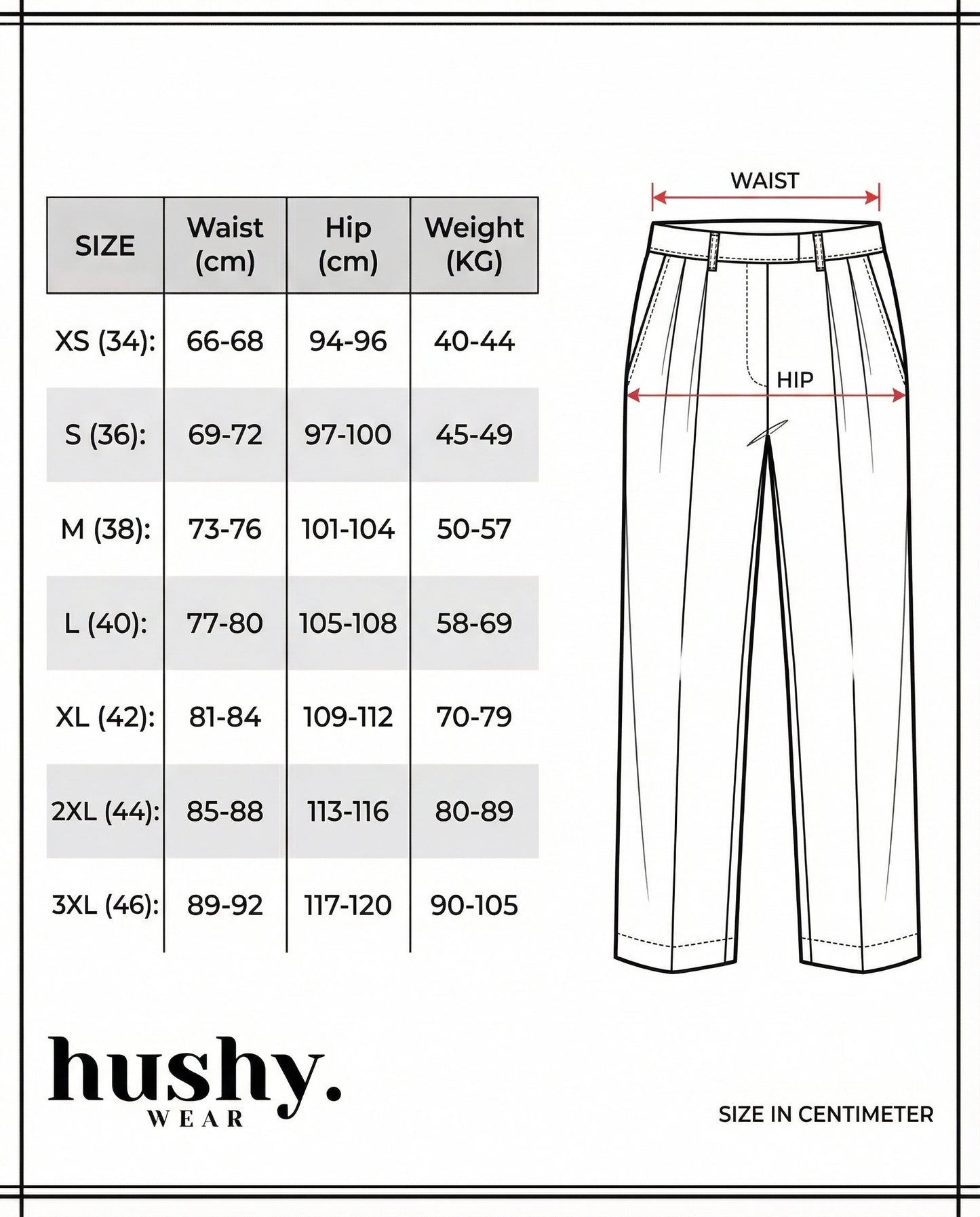 Gray Pleated Straight-Leg Trousers